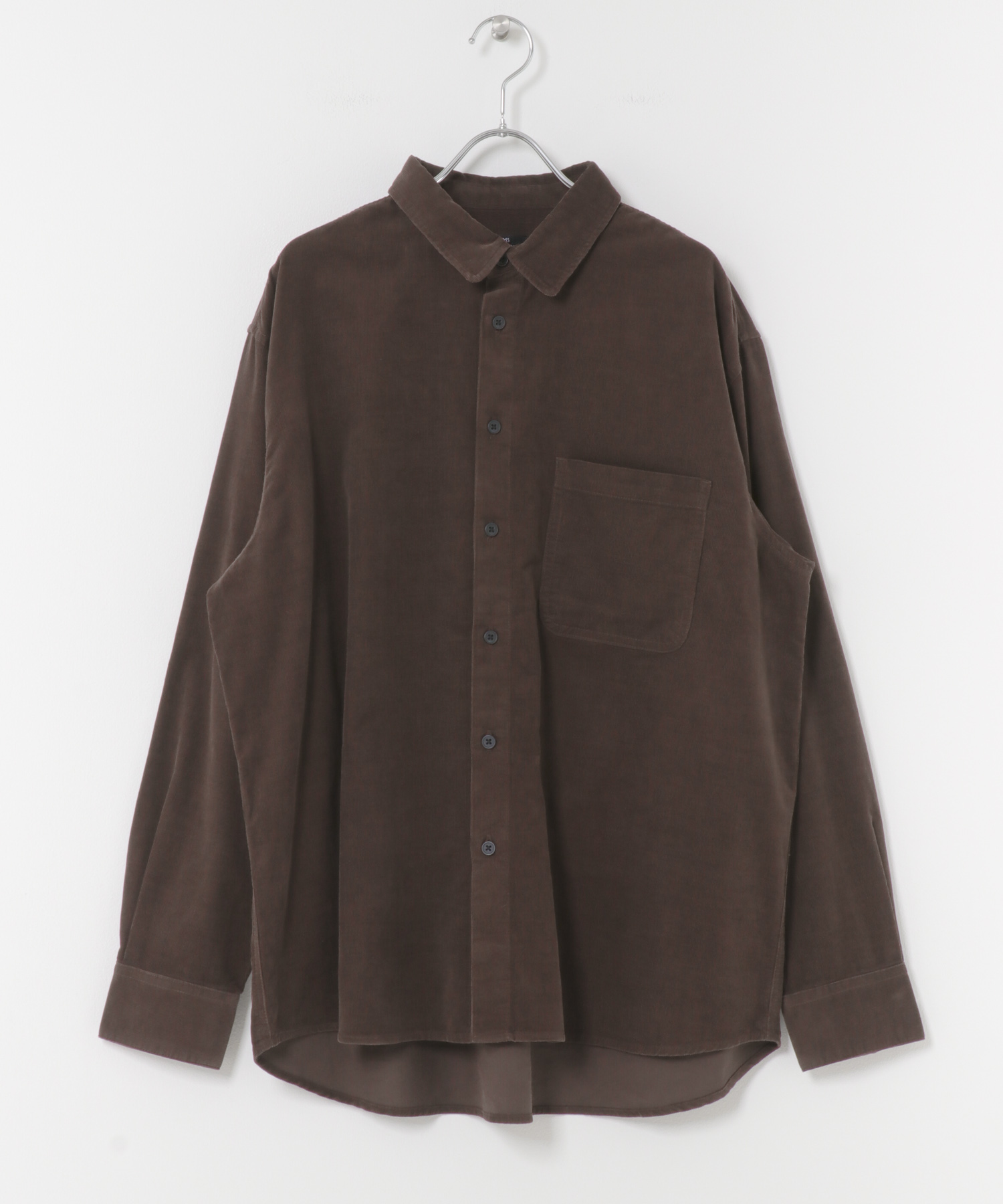 Souplement Corduroy Shirts BRN M